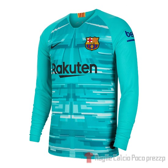 Maglia Barcellona Portiere Home Manica Lunga 2019/2020 - Clicca l'immagine per chiudere